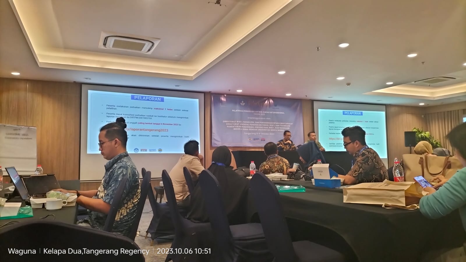 Pelatihan Penulisan Jurnal Internasional Bereputasi